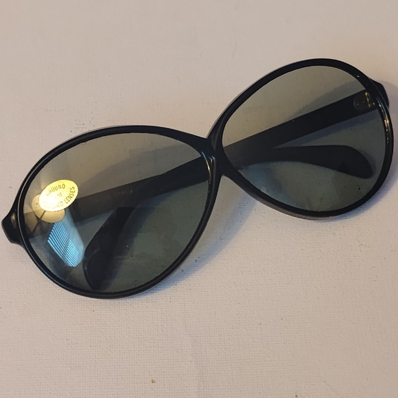 Vintage large Black Unisex Sunglasses NOS  ITALY68 MOD ITALIA SIGNORA nero  N.O. main image 6